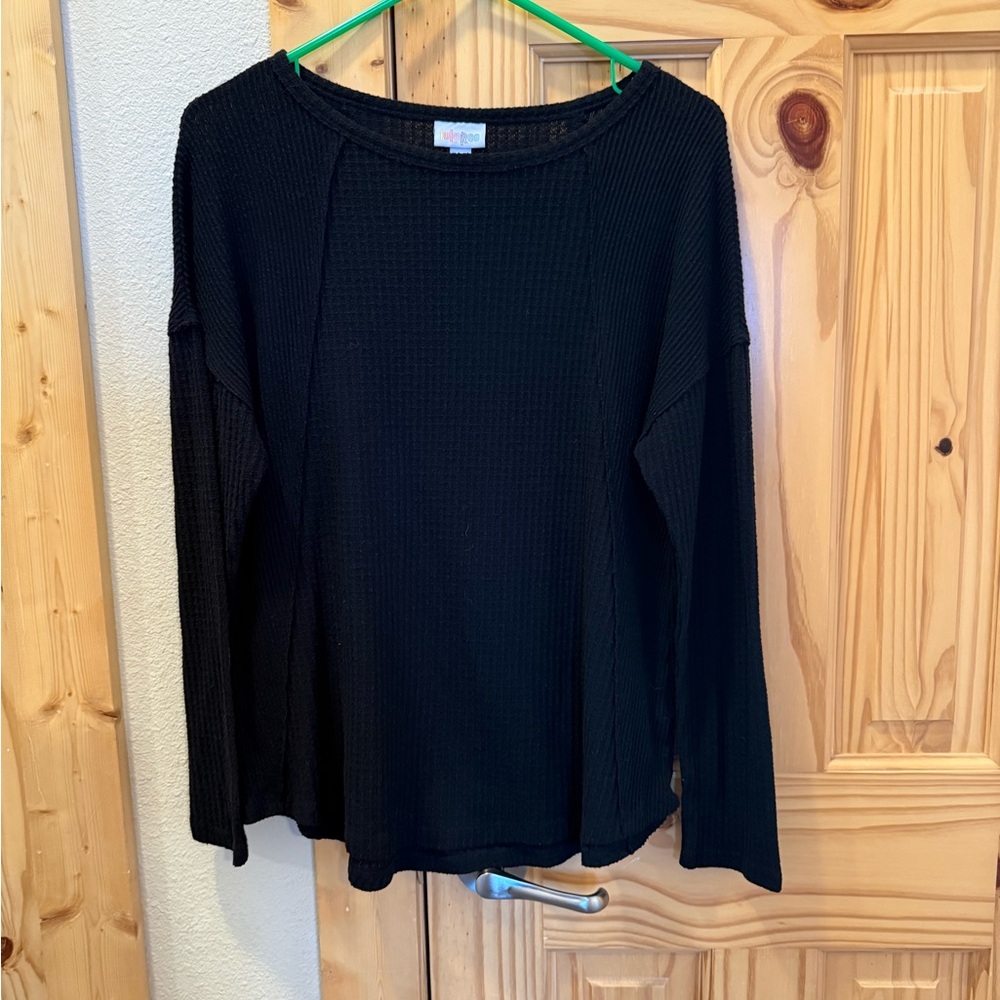 Black Tina Top
